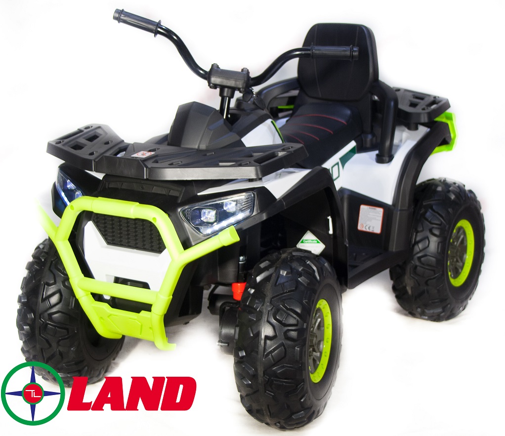 

Детский электроквадроцикл Qwatro 4х4 ToyLand XMX607 белого цвета