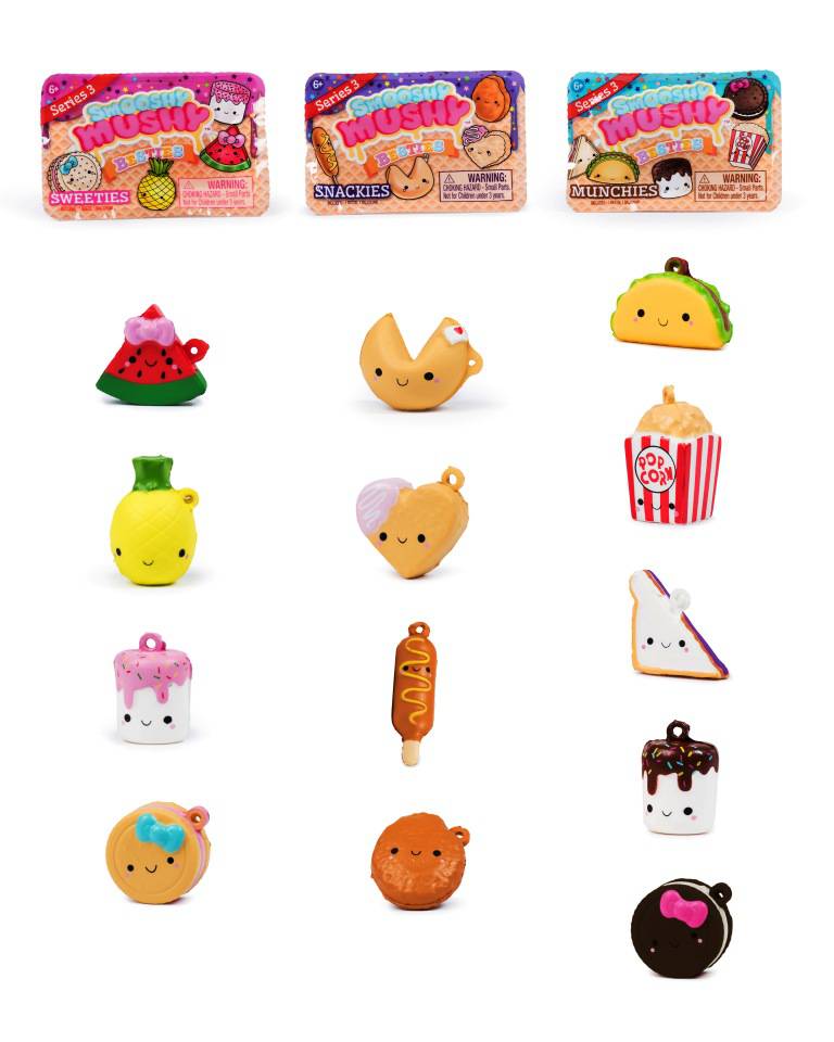 

Smooshy Mushy Besties – Вкусняшки, 3 серия, 13 видов
