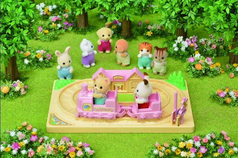 Игровая площадка Sylvanian Families - Паровозик  