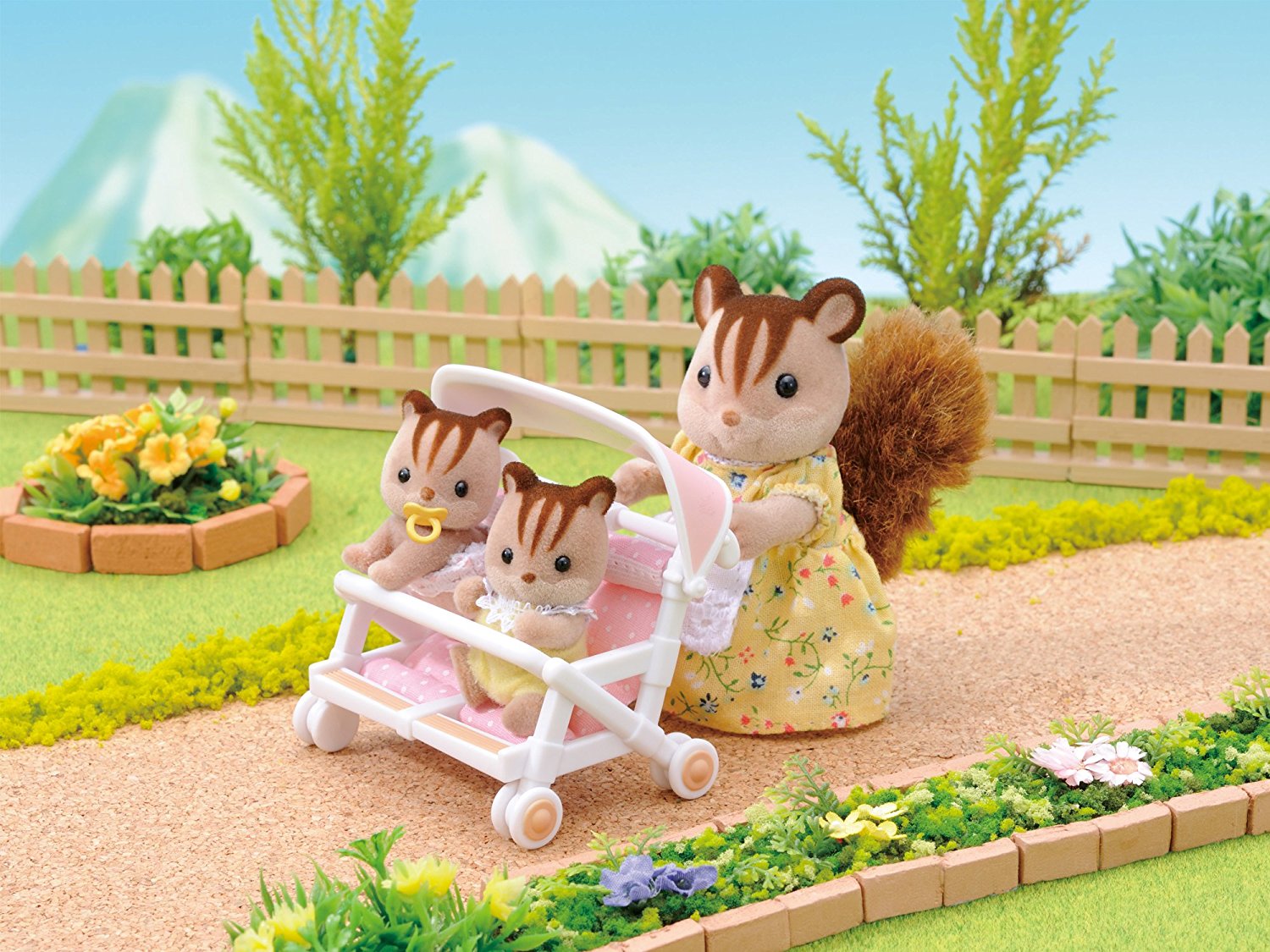 Sylvanian Families - Коляска для двойни  