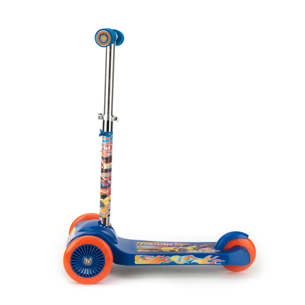 Трехколесный самокат Rally, рама-пластик, нагрузка до 20 кг  