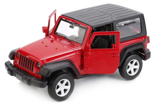 Металлическая инерционная машина - Jeep Wrangler, 1:43  