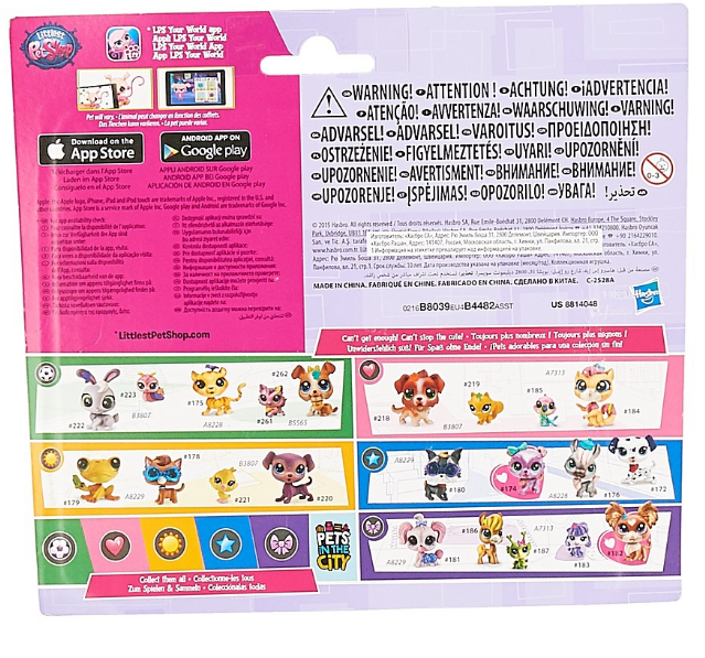 Littlest Pet Shop. Набор - Истории зверюшек - Ветеринарная клиника, серия Pets in the City   