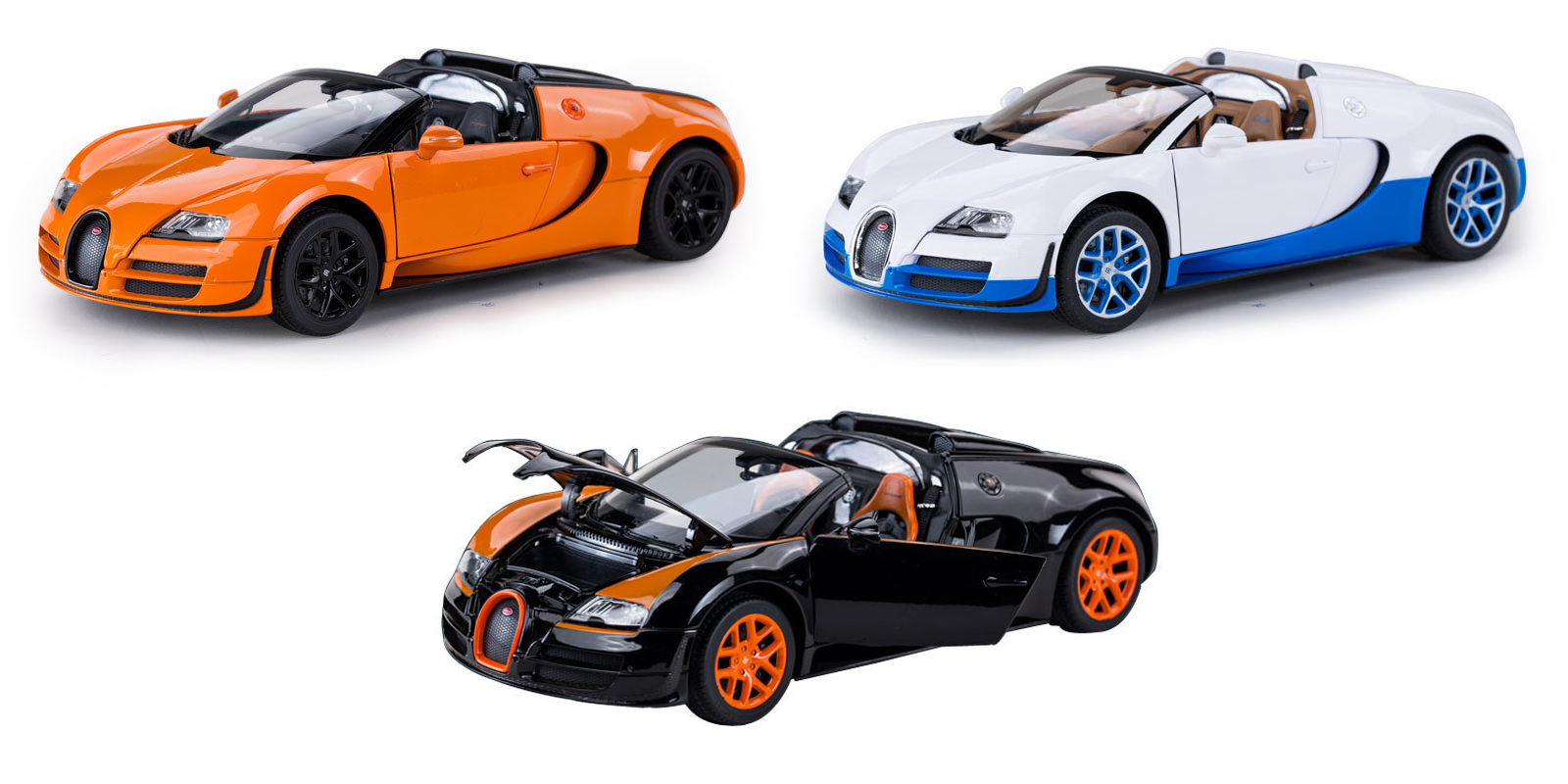 Bugatti Grand Sport Vitesse, металлическая модель, масштаб 1:18   