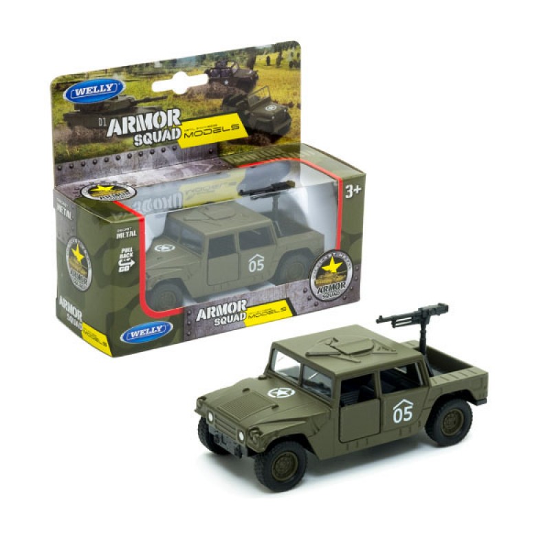 

Игрушка военный автомобиль с пулеметом Armor squad