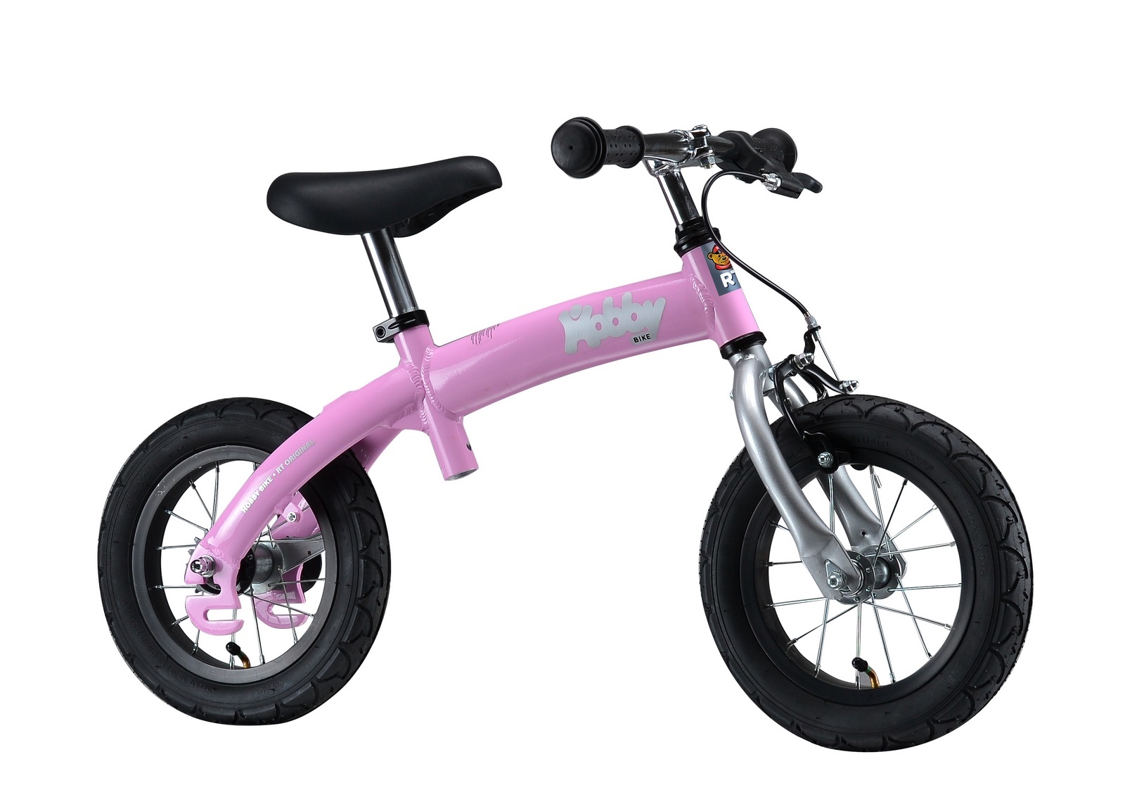 Детский велобалансир-велосипед Hobby-bike RT original pink aluminium, 4478RT 