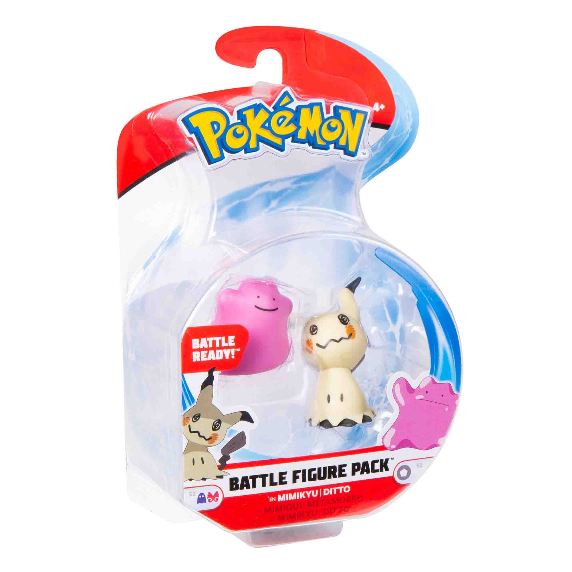 

Игровой набор TM Pokemon - Мимикью и Дитто, 2 фигурки