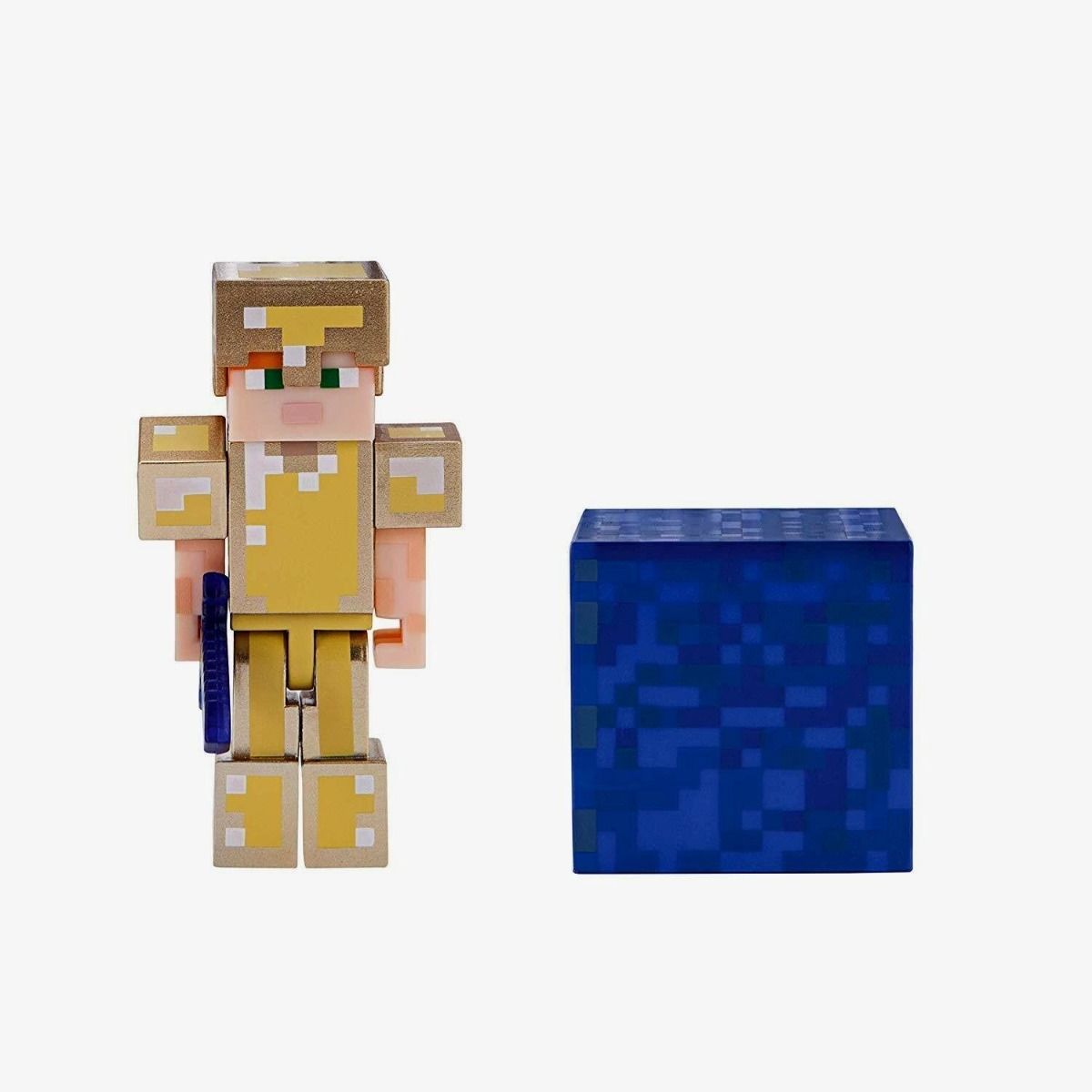 Фигурка из серии Minecraft - Alex in Gold Armor, 8 см.  