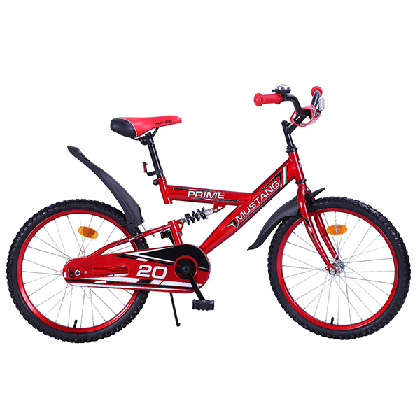 

Подростковый велосипед – Mustang Prime, 20", MR1-тип, красно-черный