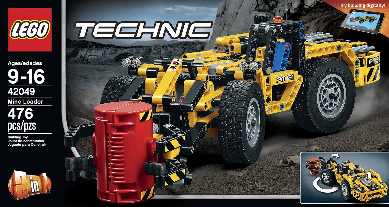 Lego Technic. Лего Техник. Карьерный погрузчик  