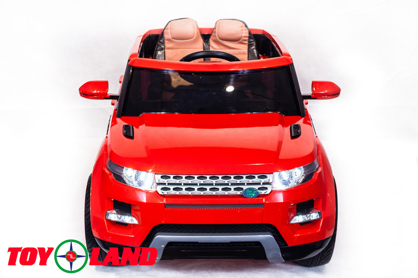 Электромобиль Range Rover красный  