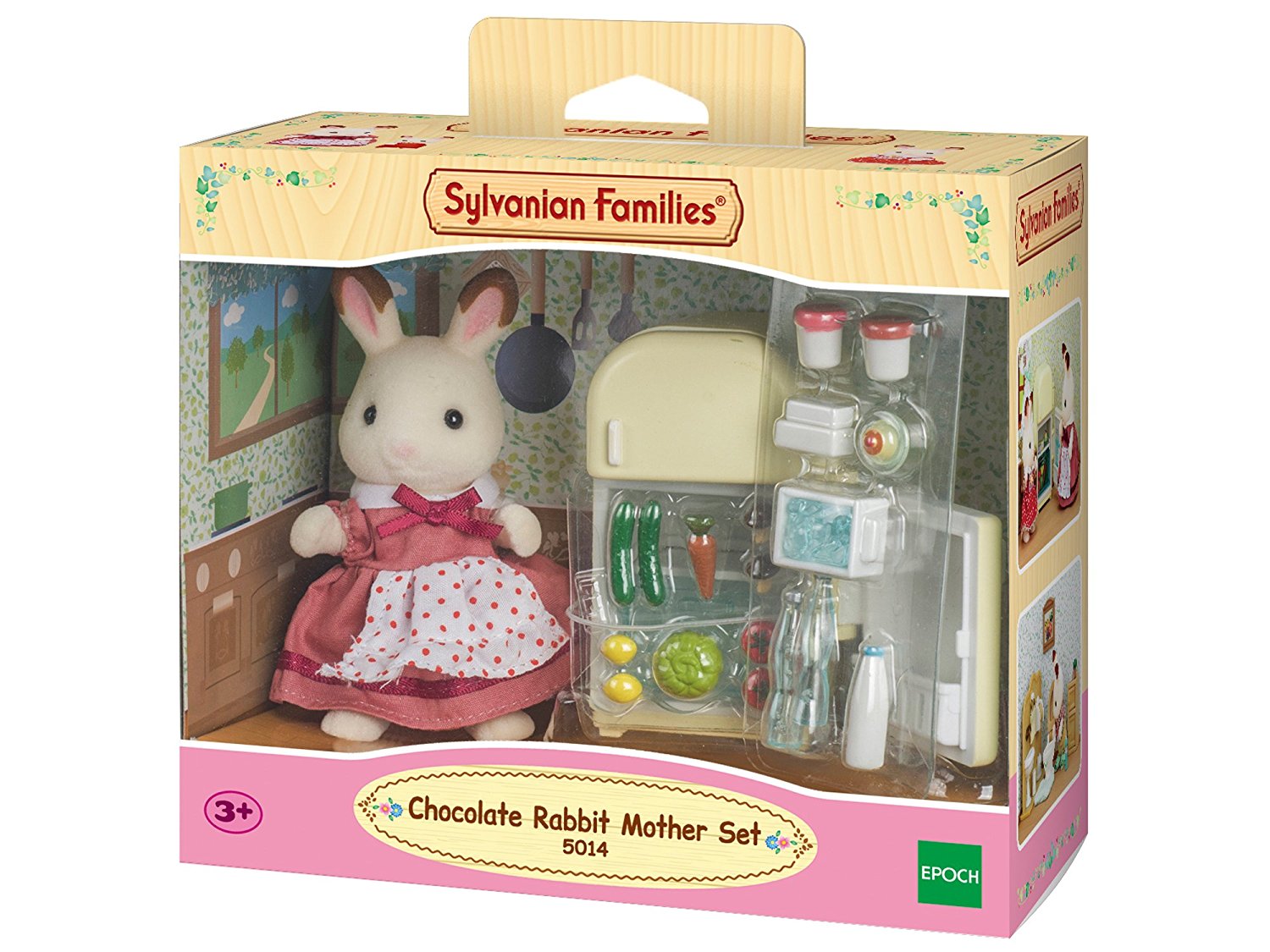 Sylvanian Families - Мама кролик и холодильник  