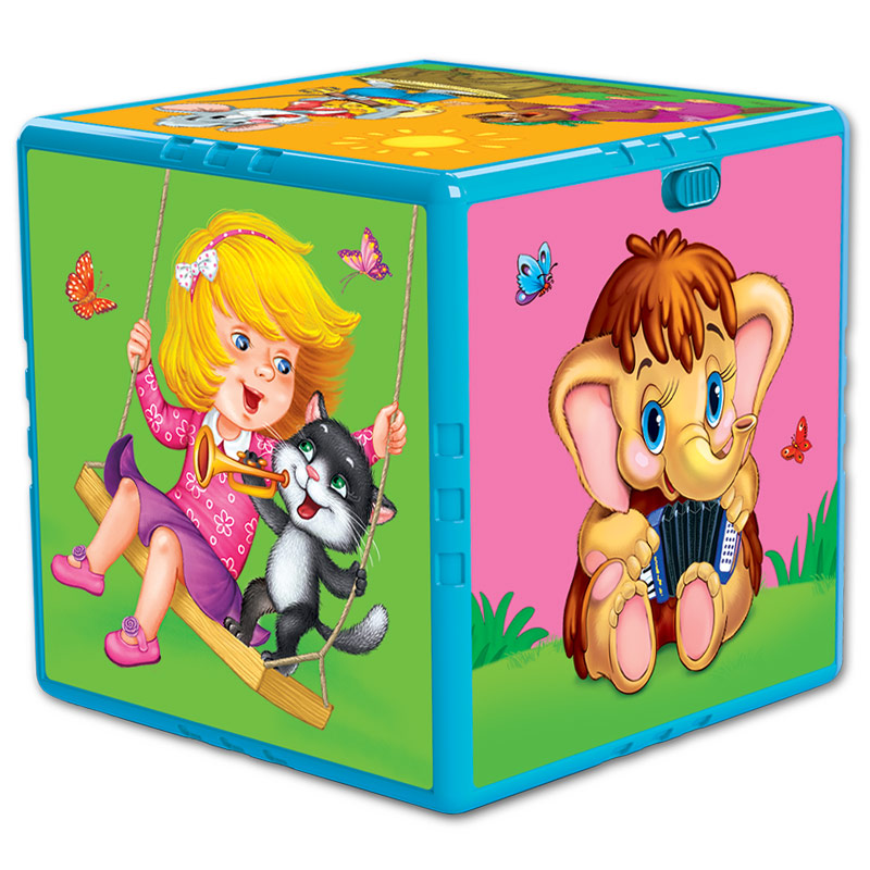 

Игрушка музыкальная - Говорящий кубик - Любимые мультяшки