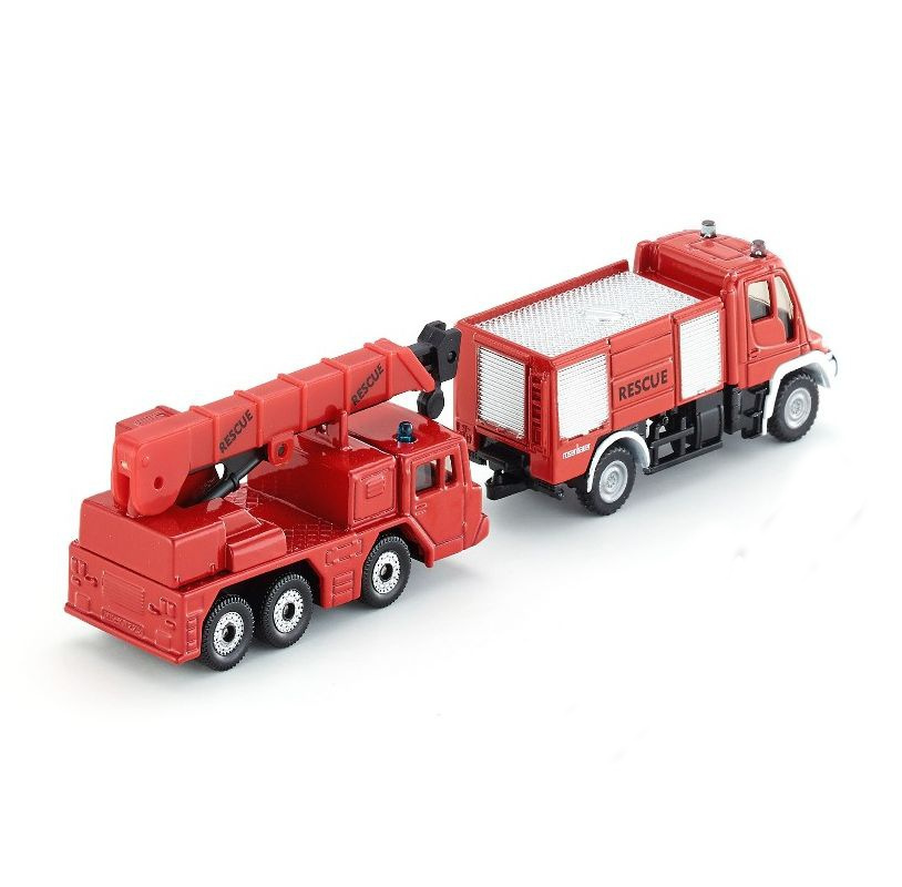 Игровой набор - Пожарные машинки, 2 штуки, 1:87  
