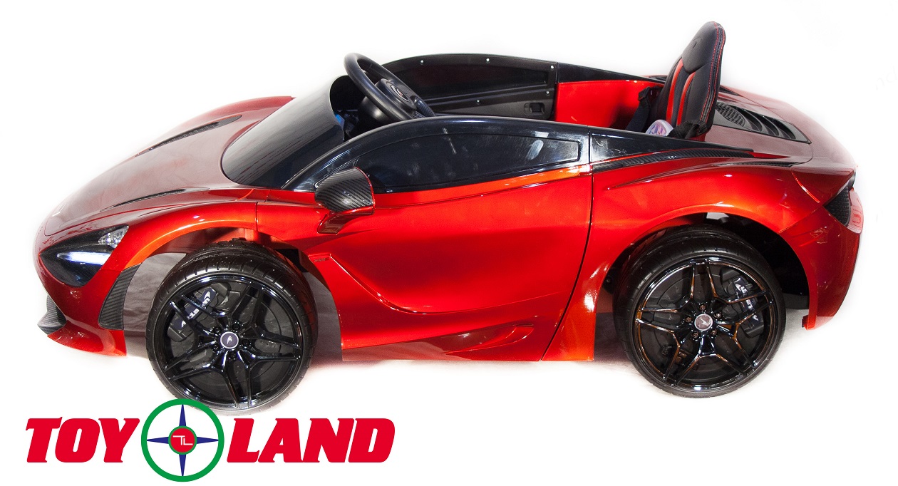 ToyLand Электромобиль Mclaren DKM720S красного цвета 