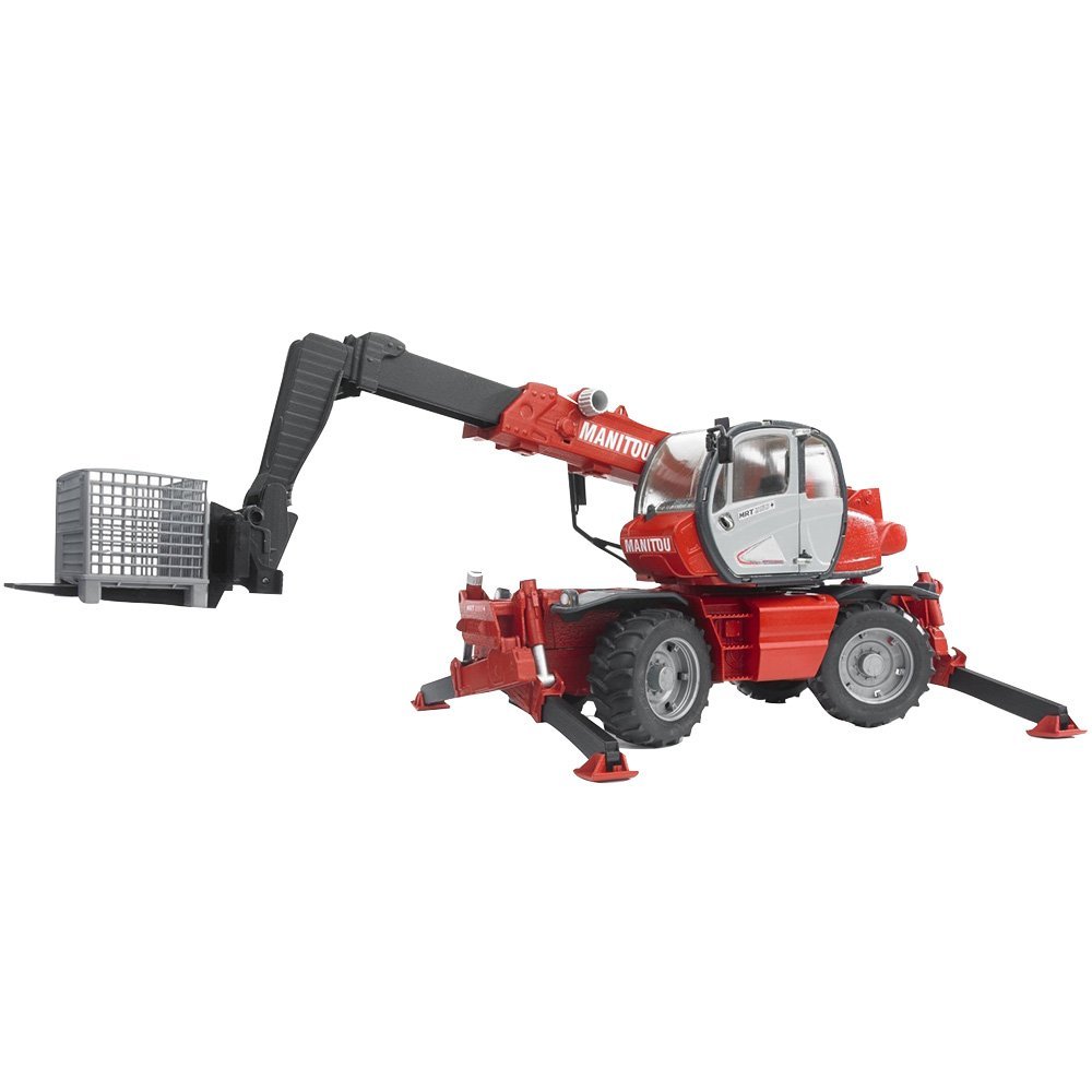 Колёсный погрузчик Bruder Manitou MRT 2150 с ковшом телескопическим  