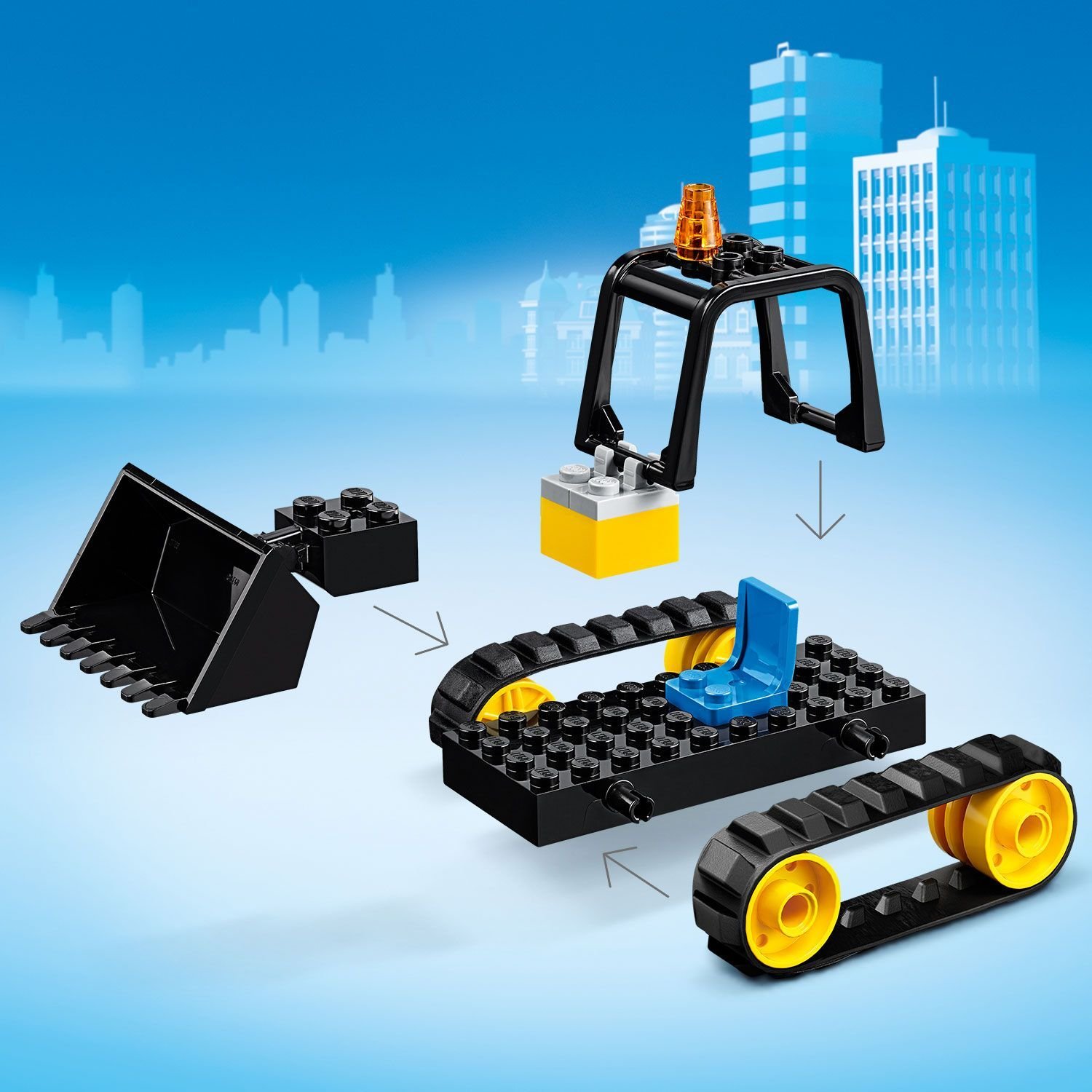 Конструктор Lego® City Great Vehicles - Строительный бульдозер  