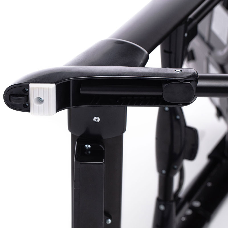 Стульчик для кормления с электронным устройством качения Nuovita Unico lux Nero, Latte, Nero/Латте, Черный  