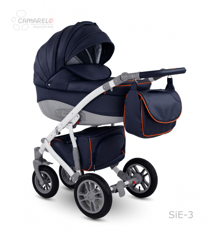 

Детская коляска Camarelo Sirion 2 в 1 Eco, синяя