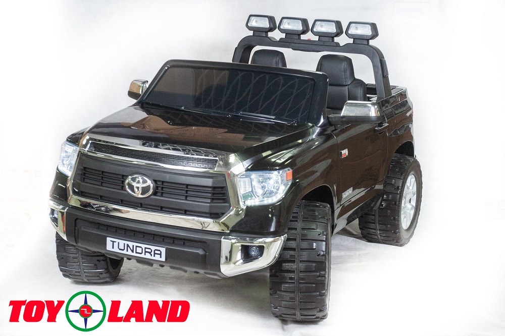 Электромобиль ToyLand Toyota Tundra, цвет – черный  