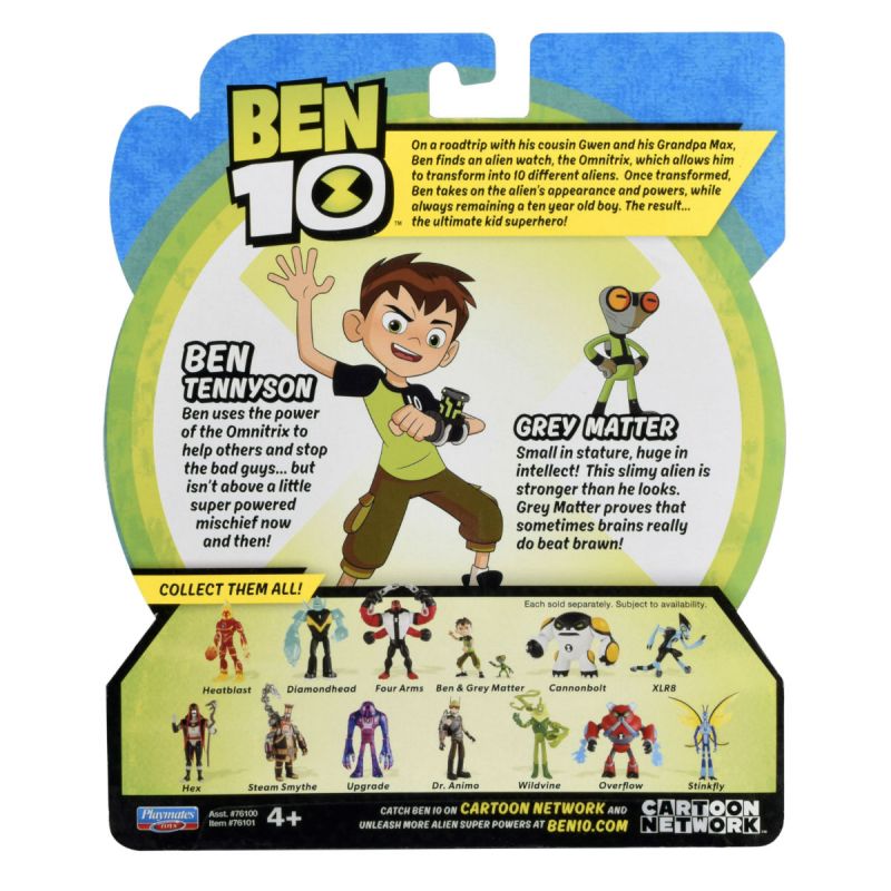 Фигурка Ben10 – Бен и гуманоид, 12,5 см  