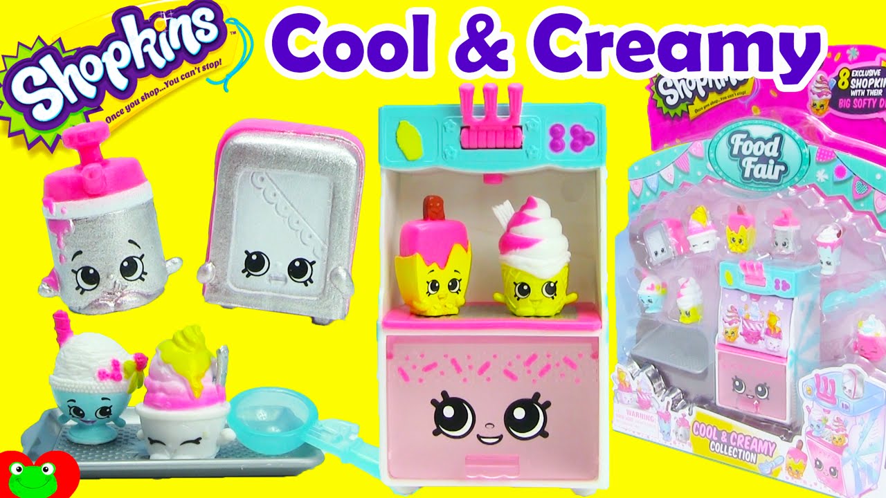 Набор Shopkins «Вкусная ярмарка» Мороженое 8 фигурок  