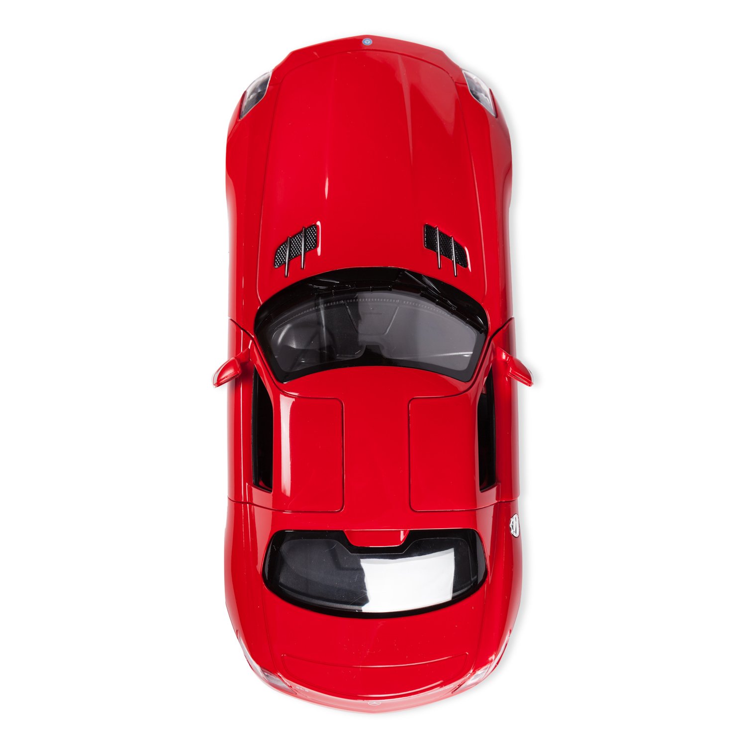 Машина на р/у – Mercedes SLS AMG, 1:24, 19 см, красный, белый, свет   