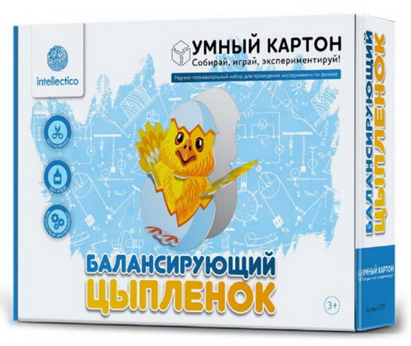 

Научно-познавательный набор для экспериментов - Балансирующий цыпленок