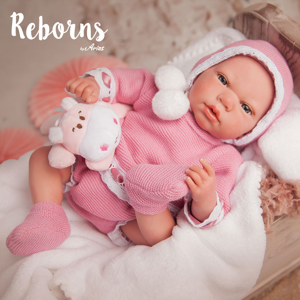 

Кукла-младенец ReBorns – Elina в розовой одежде, 40 см