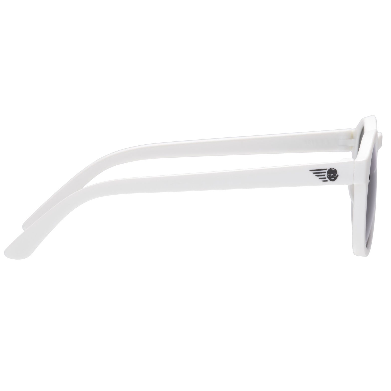 Солнцезащитные очки - Babiators Original Keyhole. Шаловливый белый/Wicked White, белые/дымчатые, Junior  