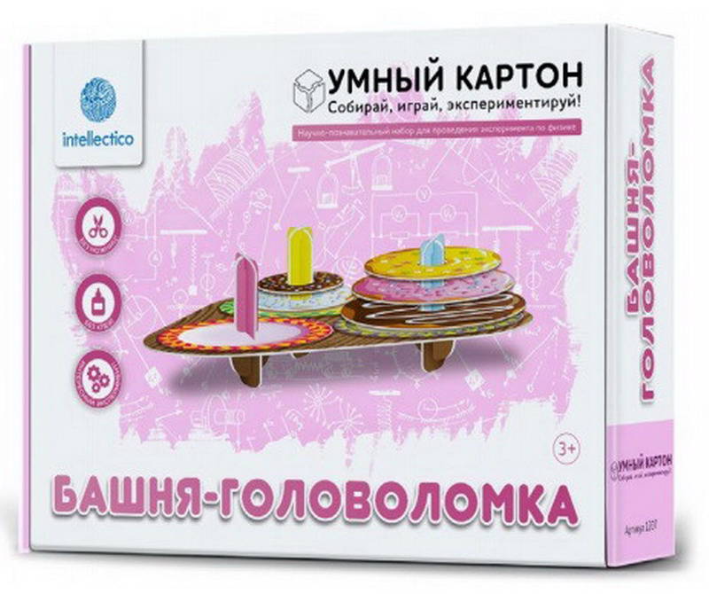 

Научно-познавательный набор для экспериментов – Башня-головоломка
