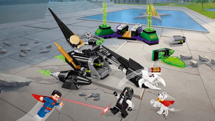 Конструктор Lego Super Heroes - Супермен и Крипто объединяют усилия  