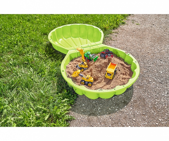

Песочница ракушка зеленая Sand 7723