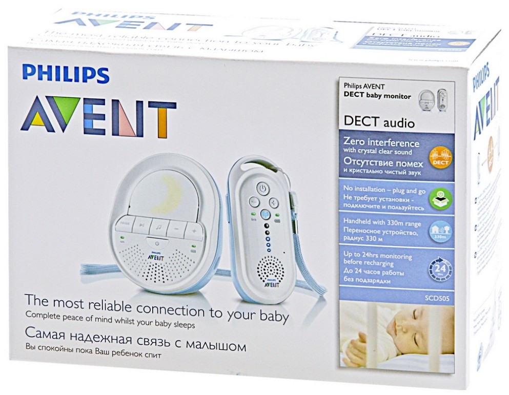 Радионяня Philips Avent SCD-505/00 