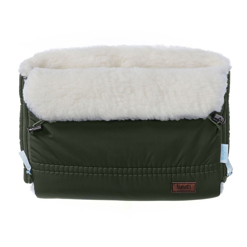 

Муфта меховая для коляски Nuovita Alpino Bianco Khaki/Хаки