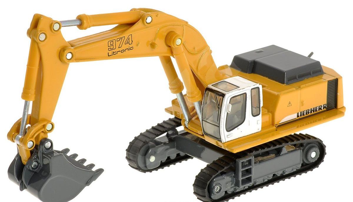 

Экскаватор гидравлический Liebherr 1:87