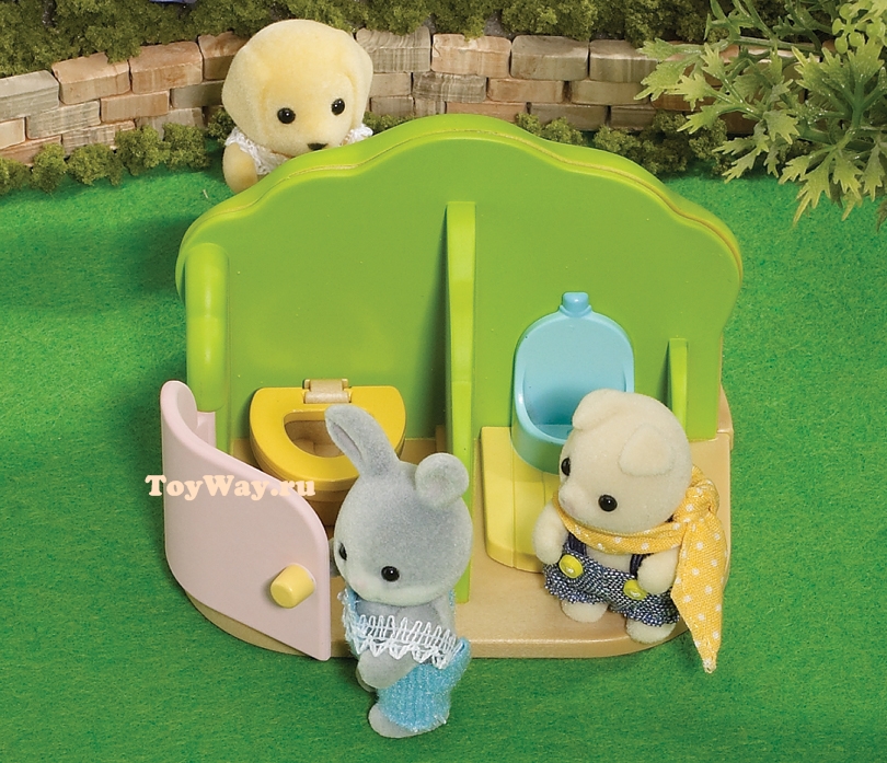 Sylvanian Families - Туалетная комната для детского садика  