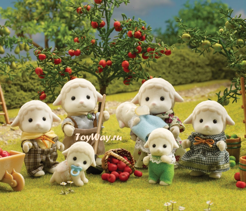 Sylvanian Families - Семья Овечек  