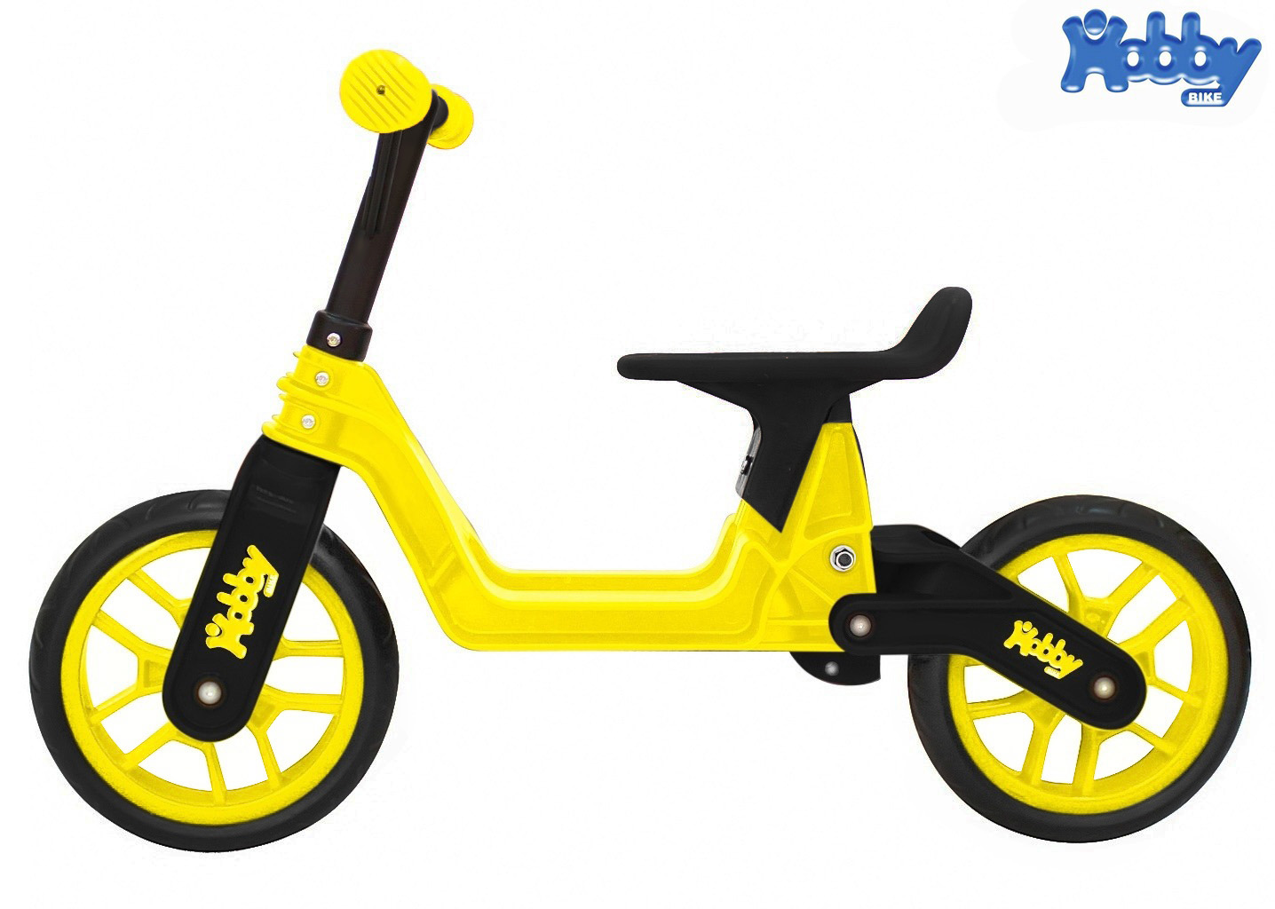 ОР503 Беговел Hobby bike Magestic, yellow black  