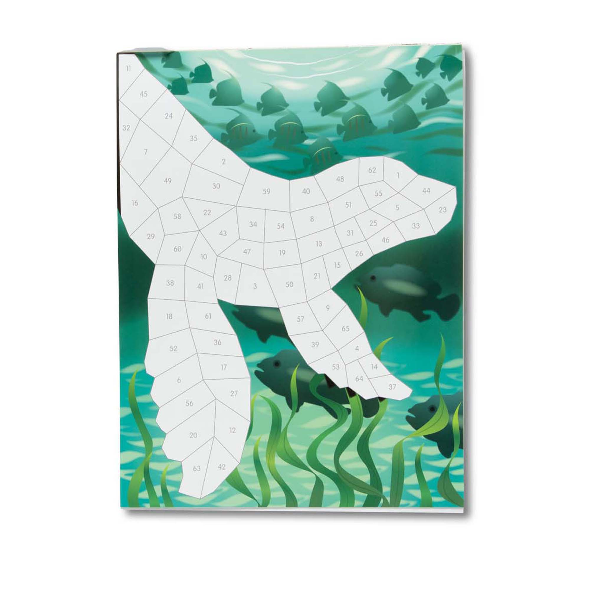Мозаика из стикеров серия Творчество – Океан  