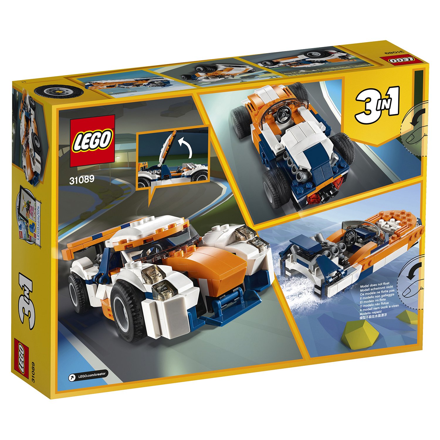 Конструктор lego creator 31089 оранжевый гоночный автомобиль lego. Смотреть фото Конструктор lego creator 31089 оранжевый гоночный автомобиль lego. Смотреть картинку Конструктор lego creator 31089 оранжевый гоночный автомобиль lego. Картинка про Конструктор lego creator 31089 оранжевый гоночный автомобиль lego. Фото Конструктор lego creator 31089 оранжевый гоночный автомобиль lego