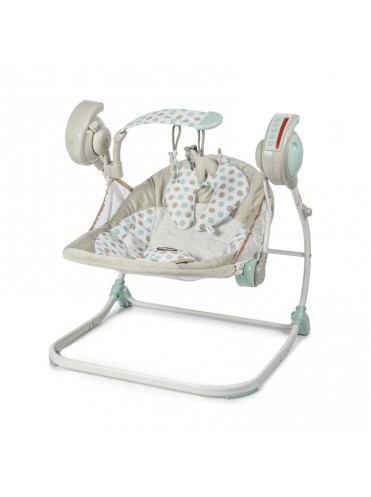 

Электрокачели Baby Care Flotter с адаптером, цвет – Кремовый/Cream