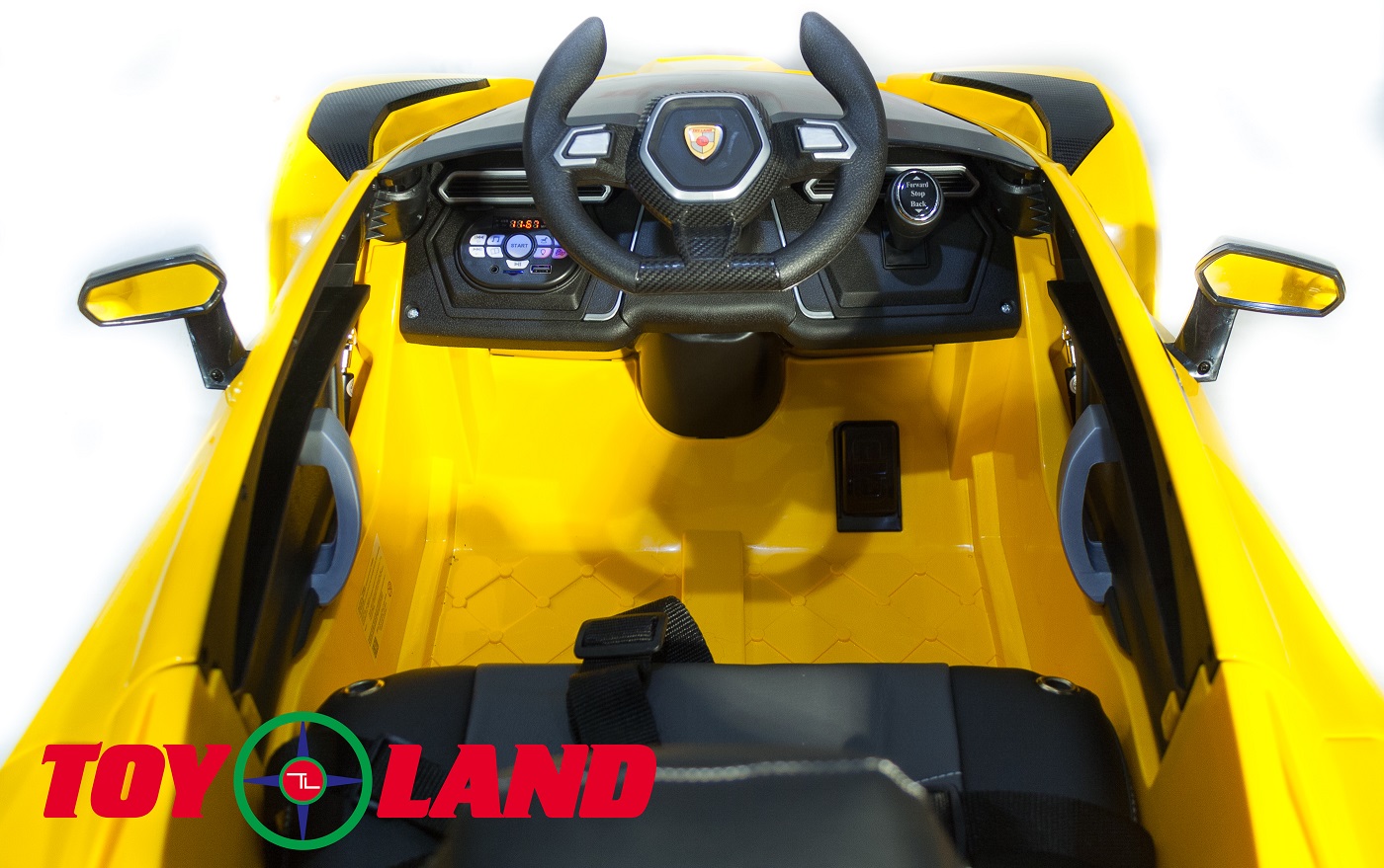 Электромобиль ToyLand Lamborghini YHK2881 желтого цвета 