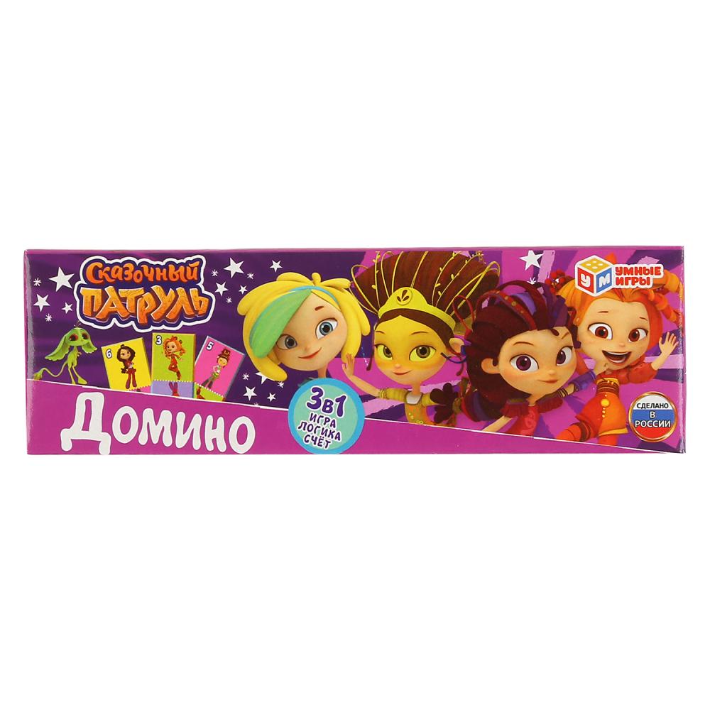 

Домино - Умные игры 3-в-1 - Сказочный патруль, игра, логика, счет