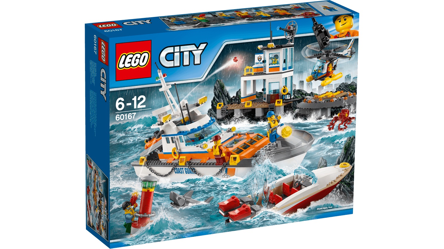 Lego City. Город: Штаб береговой охраны  