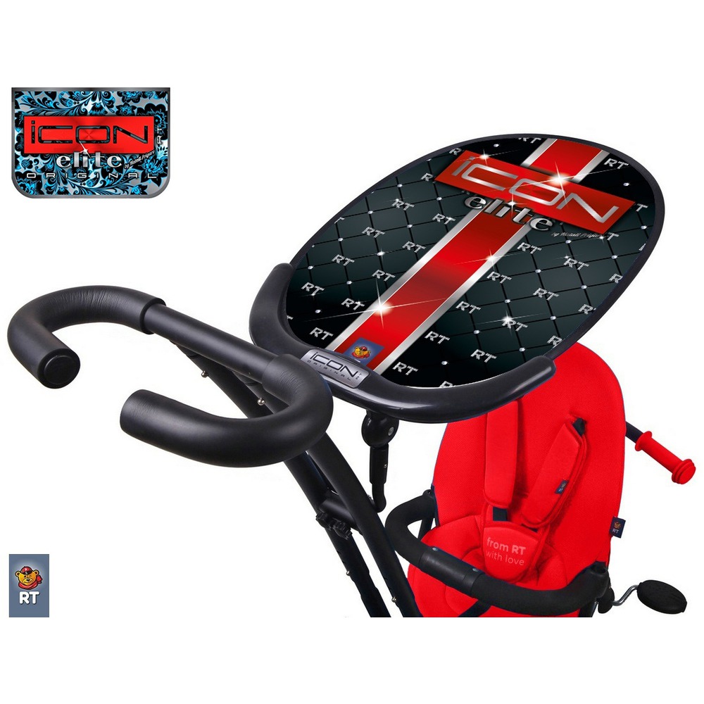 Велосипед RT ICON elite NEW Stroller by Natali Prigaro Black brilliant . 