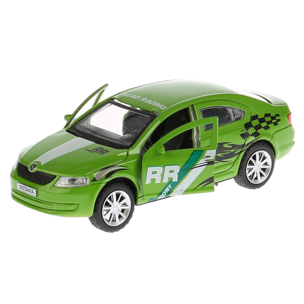 

Металлическая инерционная модель – Skoda Octavia Спорт, 12 см