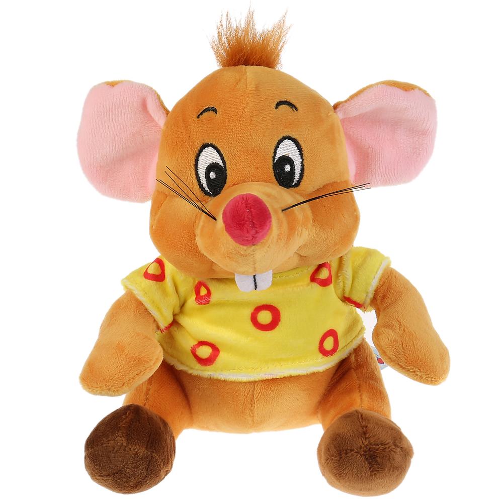 

Игрушка мягкая - Мышка в сырной рубашке, 16 см