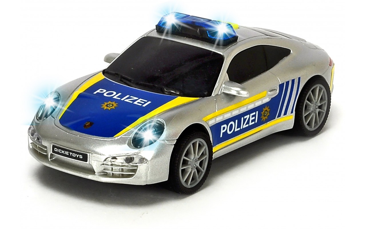 Полицейская машинка фрикционная, 3 вида 15 см, свет, звук  