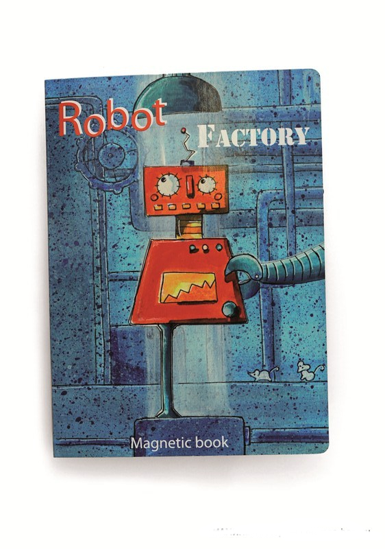 Магнитная игра – Робот, 18 деталей  